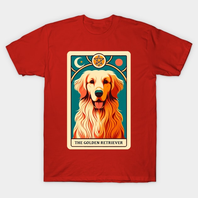 The Golden Retriever T-Shirt by L.C. Tarot